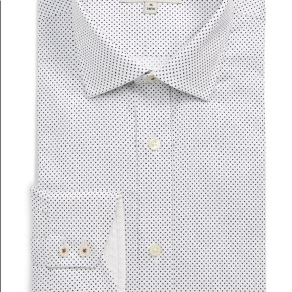 Ted Baker Dress Shirt Endurance 17.5 Slim Fit - Picture 3 of 10